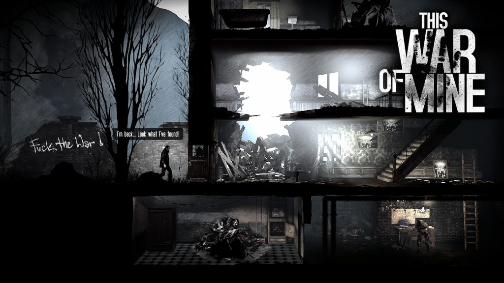 The game places you in control of three starting survivors in one of the default scenarios This War of Mine Torrent Download