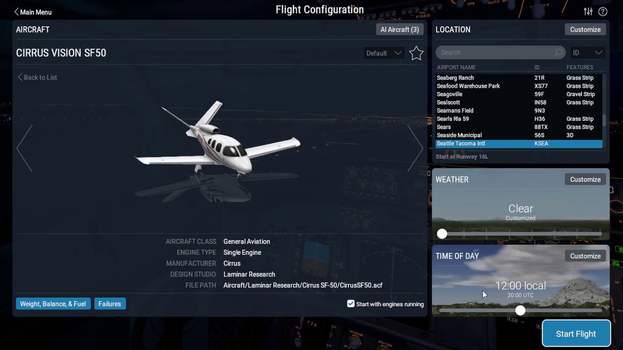  intuitive user interface that makes setting up and editing your flight a breeze X-Plane 11 Global Scenery Torrent Download