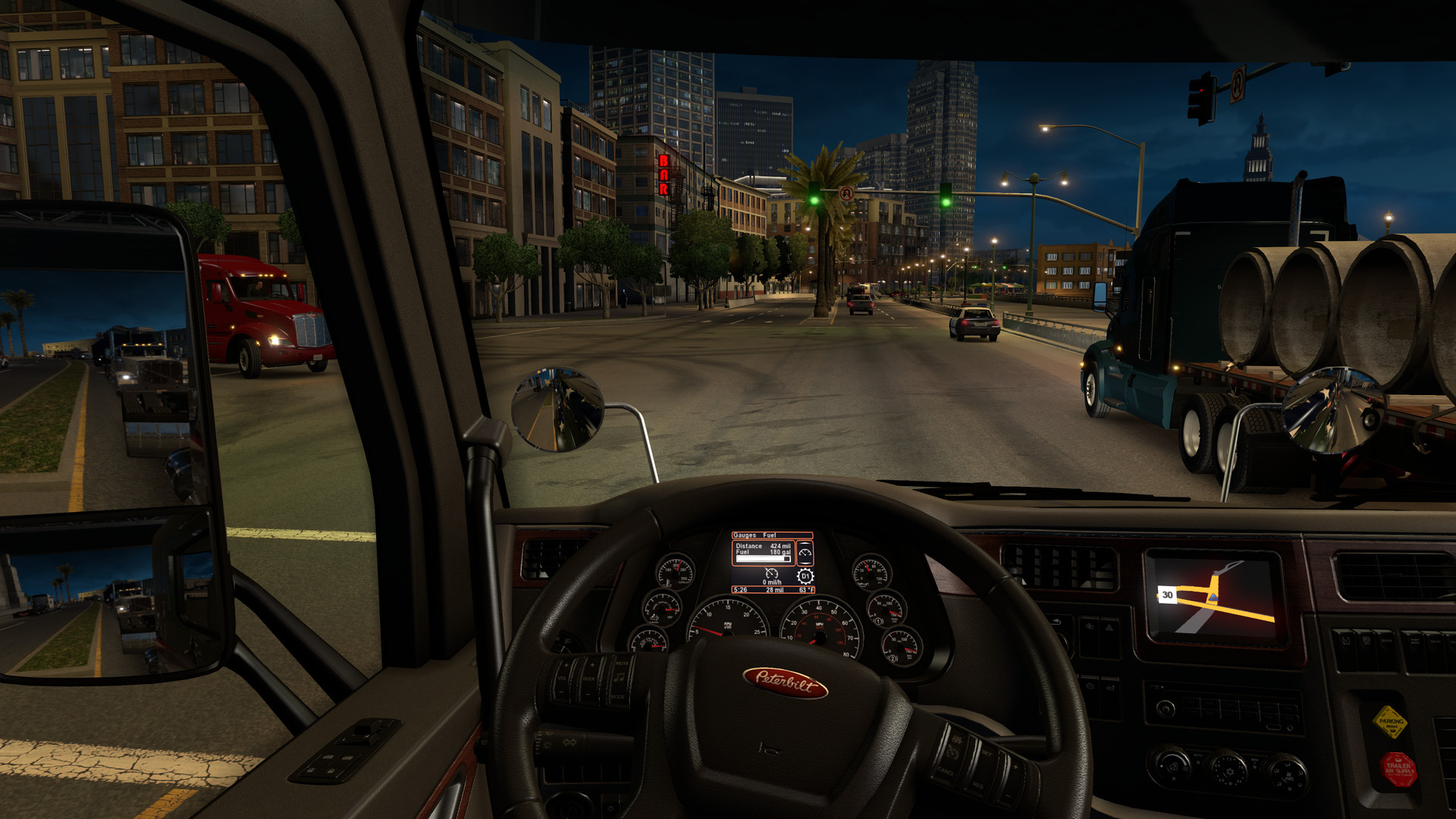 American Truck Simulator puts you in the seat of a driver for hire entering the local frei American Truck Simulator Torrent Download