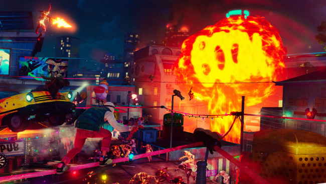  A contaminated energy drink has transformed most of the population into toxic mutants Sunset Overdrive Torrent Download