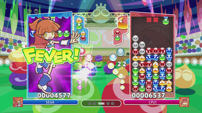 paced puzzle action with features fit for both friendly rivalries and competitive tourname Puyo Puyo Champions Torrent Download