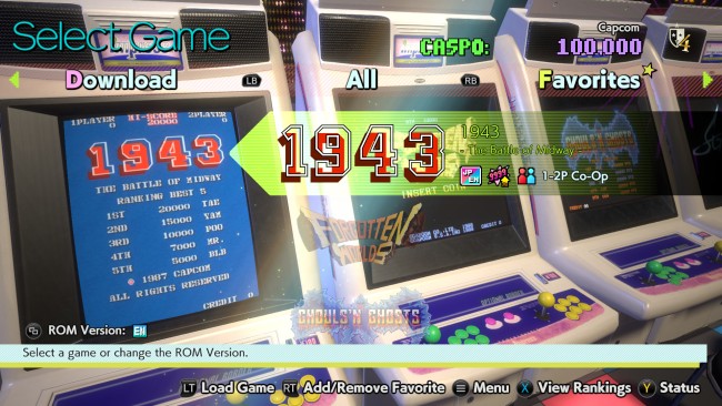 Capcom Arcade Stadium: Packs 1, 2, and 3 (Contains 32 Games Total) screenshot 1