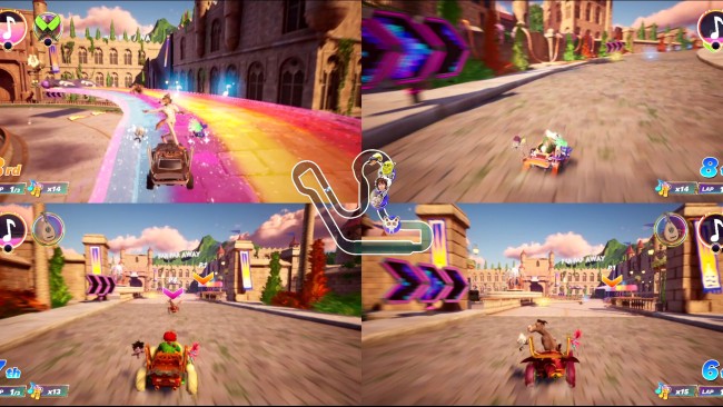 DreamWorks All-Star Kart Racing: Rally Edition + Rally Pack DLC screenshot 2