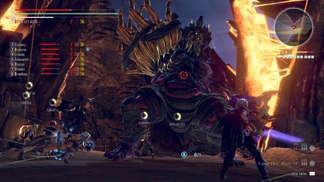 God Eater: Resurrection screenshot 2