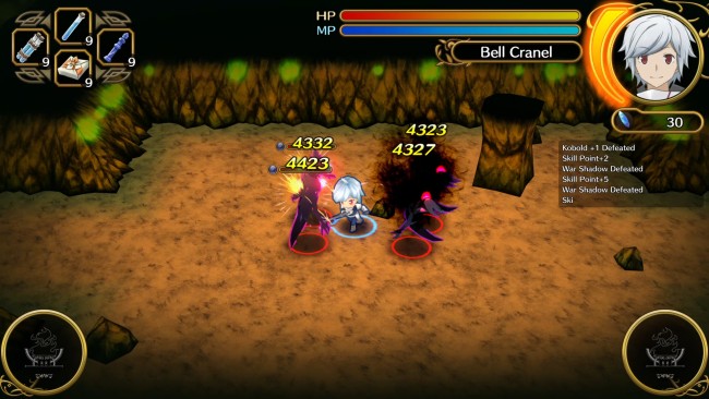 Is It Wrong to Try to Pick Up Girls in a Dungeon? Infinite Combate screenshot 1