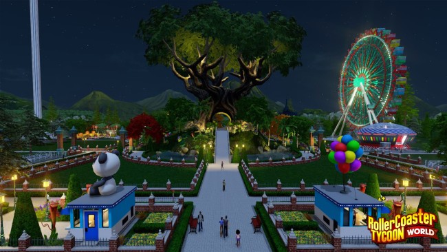 RollerCoaster Tycoon World screenshot 1