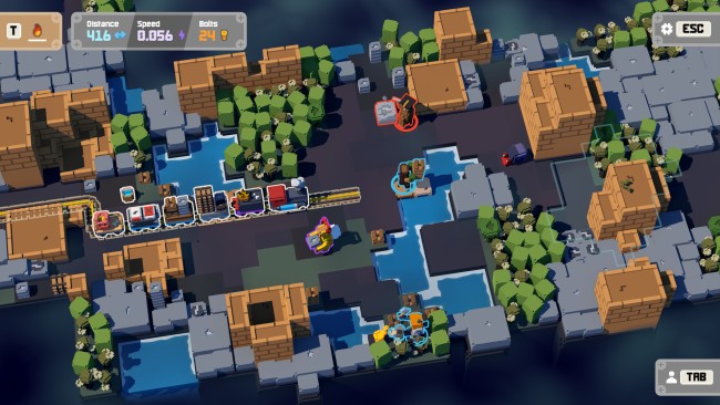 Unrailed 2: Back on Track (2 DLCS) screenshot 2
