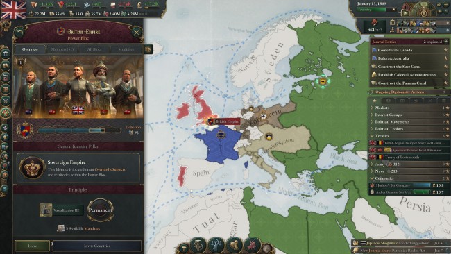 Victoria 3: Ultimate Bundle, (v1.13.0 & 18 DLCS) screenshot 1